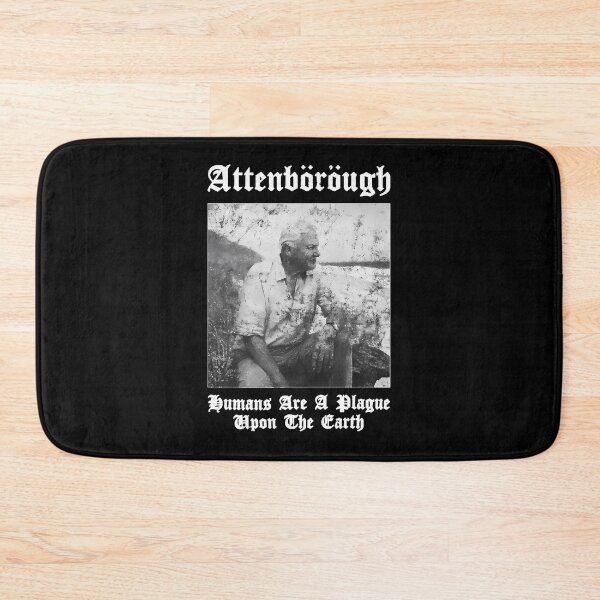 Item preview, Sir David Nbsp Attenborough Humans Are A Plague Upon The Earth Black Metal Design T Shirts Gift For Fans For Men And Women designed and sold by AmandaWalkere.