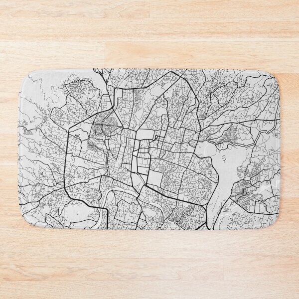 Item preview, Kathmandu City Map of Nepal - Light designed and sold by deMAP.