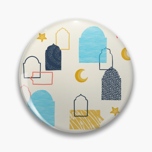 Item preview, Patrón de adornos árabes de Ramadán designed and sold by Farissa Designs.