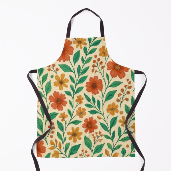 Item preview, Vintage Floral Botanical Pattern designed and sold by Myra365Art.