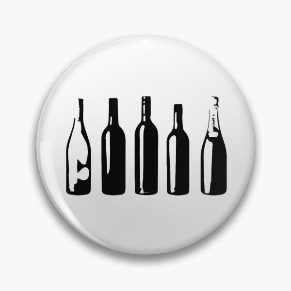 Item preview, Wine Bottles Silhouette  designed and sold by Over & Out Designs .