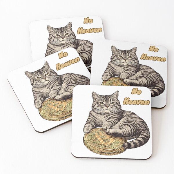 Item preview,  T shirt Cat Bitcoin Crypto  No Heaven   Streetwear Design A stylish cat with Bitcoin vibes  Perfect mix of crypto, cats, and streetwear aesthetic." designed and sold by No Heaven.