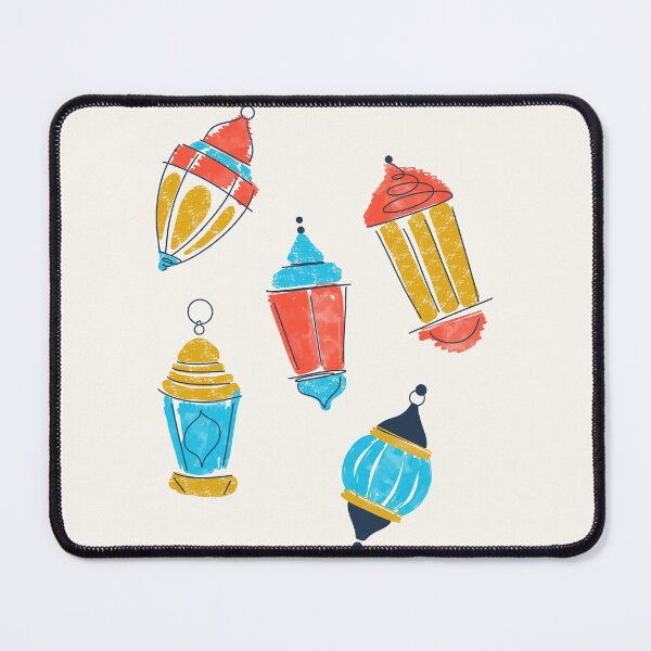 Item preview, Watercolor Arabic Lanterns designed and sold by Farissa Designs.