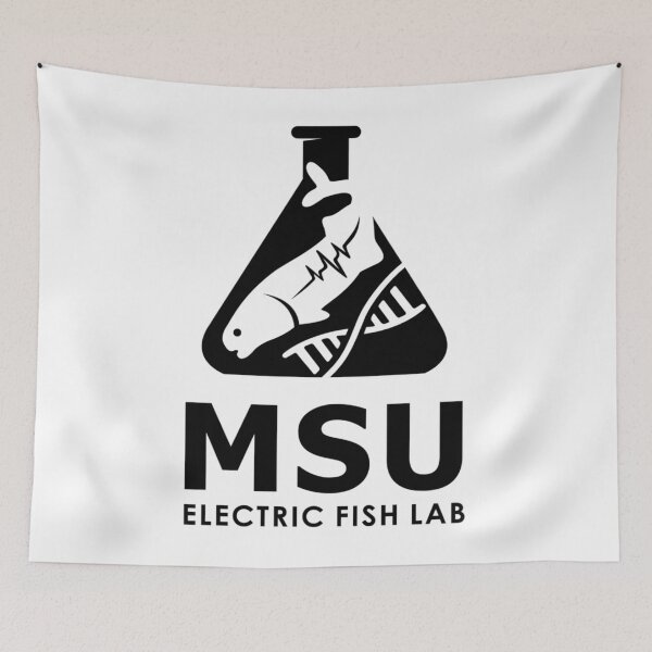 Item preview,  Msu Efishlab Bw Logo designed and sold by JohnLuger.