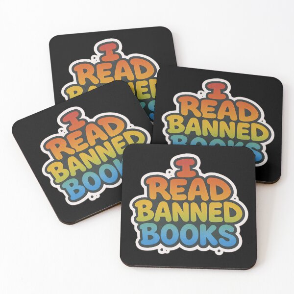 Item preview, I Read Banned Books Graffiti Protest Art designed and sold by PinUpPizzazz.