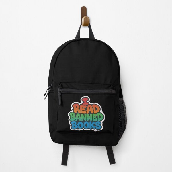 Item preview, I Read Banned Books Graffiti Protest Art designed and sold by PinUpPizzazz.