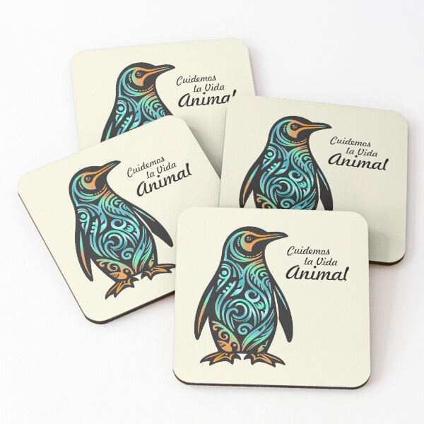 Item preview, Pinguino colorido verde designed and sold by JR-Designio.