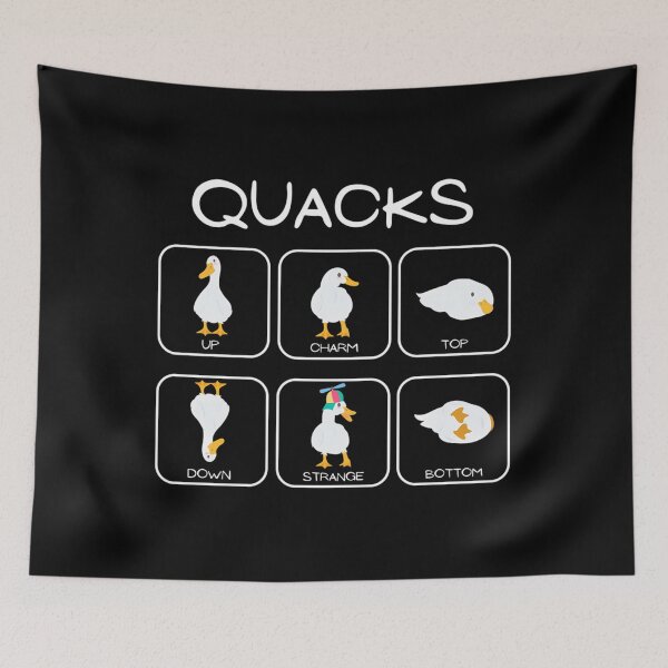 Item preview,  Quacks Subatomic Particles Pun designed and sold by ReenieB44.