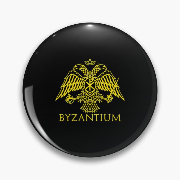 Item preview, Byzantium Logo - Byzantine Empire'S Double Headed Eagle designed and sold by lessecarynai.