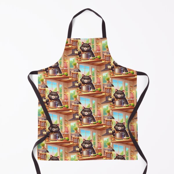 Item preview, Cat has happy cooking designed and sold by ParateePShop.