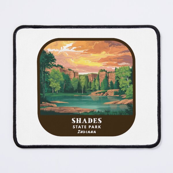 Item preview, Vintage Shades State Park (Indiana State Park) designed and sold by RabbitK.
