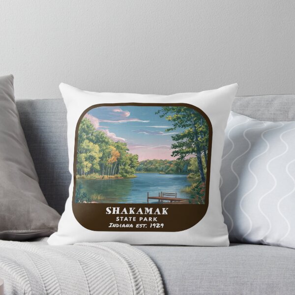 Item preview, Vintage Shakamak State Park (Indiana State Park) designed and sold by RabbitK.