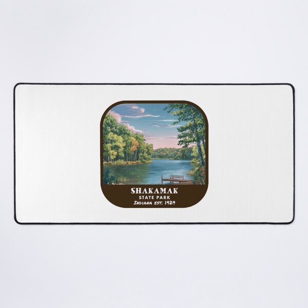 Item preview, Vintage Shakamak State Park (Indiana State Park) designed and sold by RabbitK.