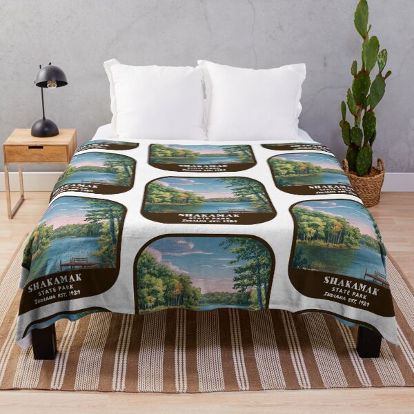 Item preview, Vintage Shakamak State Park (Indiana State Park) designed and sold by RabbitK.