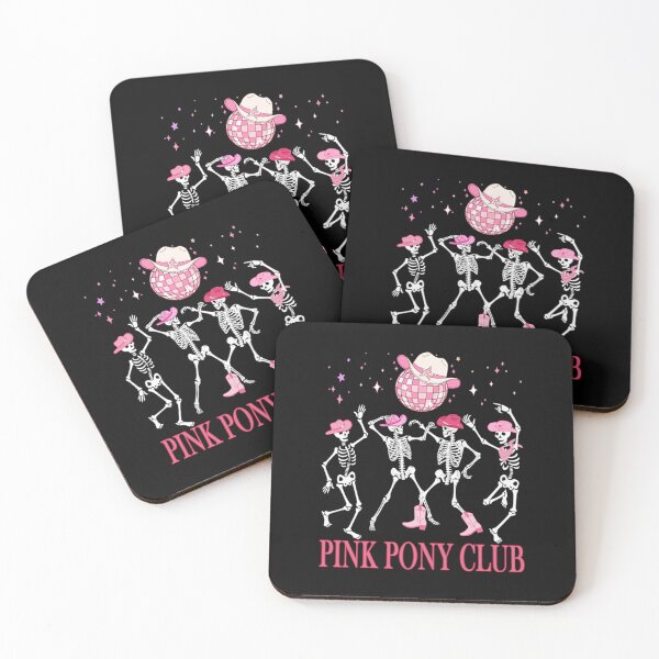 Item preview, Halloween Skeleton Pink Pony Club Cowgirl Western Birthday designed and sold by NameLangos.