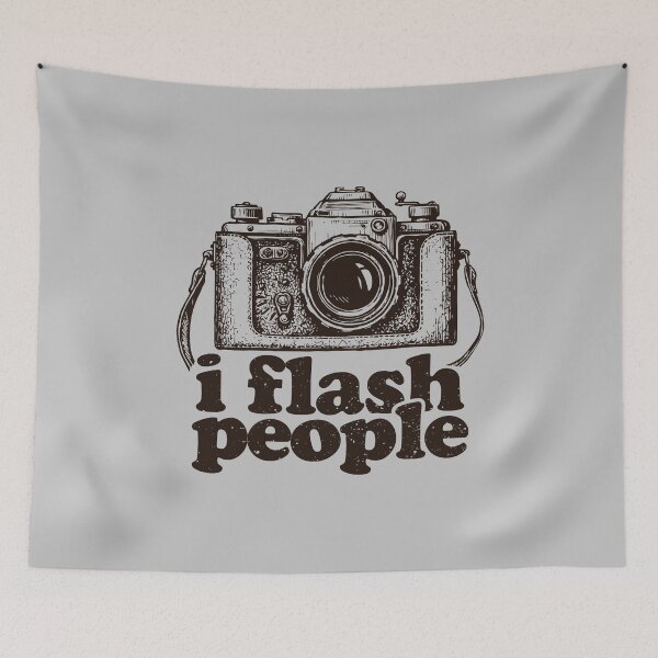 Item preview, I Flash People  - Funny Camera Photography Lover designed and sold by dantixebiana.