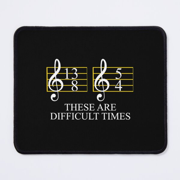 Item preview, Music These Are Difficult Times designed and sold by shakilazev.