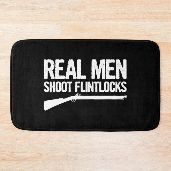 Item preview, Real Men Shoot Flintlocks - Funny Civil War Reenactor Gun Lover Gift designed and sold by dantixebiana.