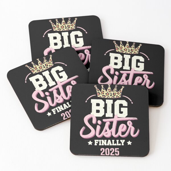 Item preview, Big Sister Finally 2025 For Pregnancy, New Baby Shower Gift designed and sold by RussellSosaC.