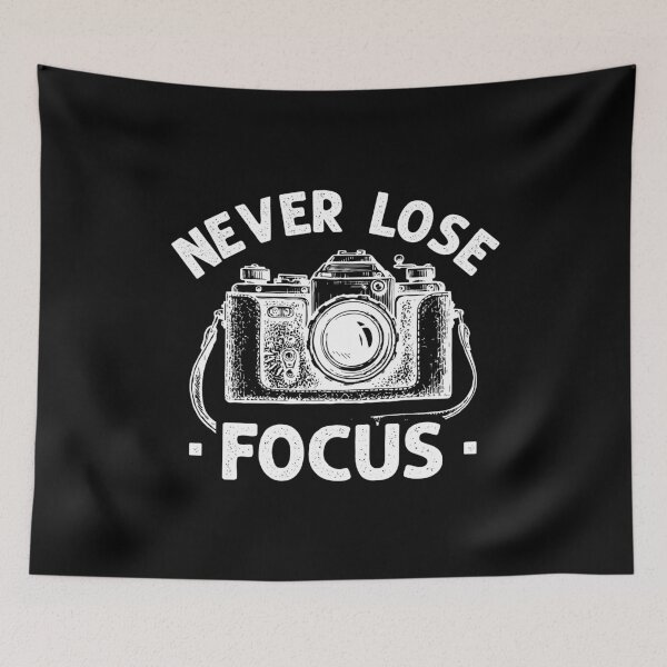 Item preview, Never Lose Focus - Vintage Photographer Camera Lover designed and sold by dantixebiana.