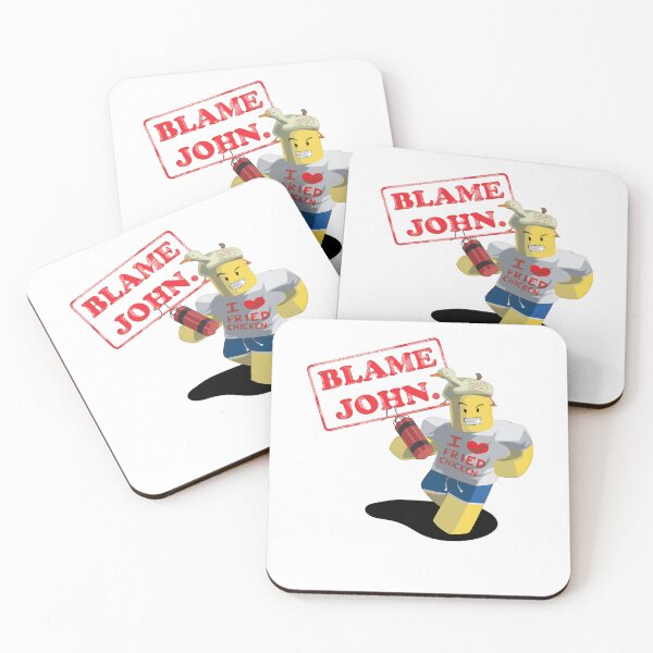 Item preview, Blame John Meme Roblox designed and sold by RussellSosaC.