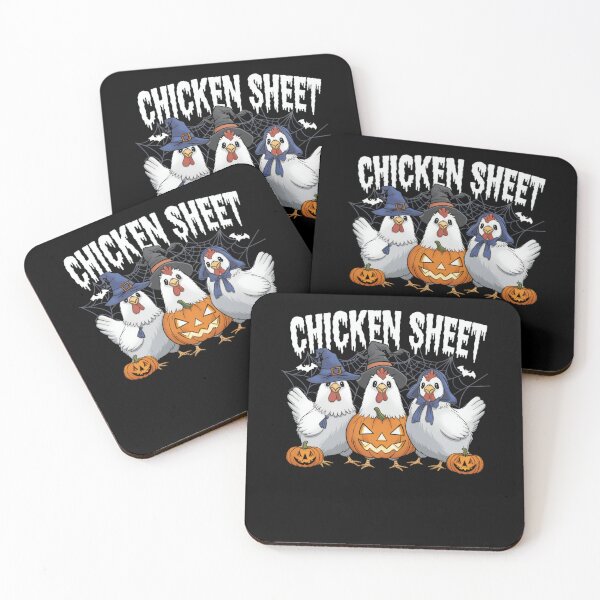 Item preview, Chicken Sheet Funny Chicken For Halloween, Chicken Lover Gift designed and sold by RussellSosaC.