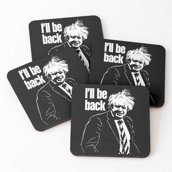 Item preview, Boris Johnson - I will be back designed and sold by CrystalKuhlman.