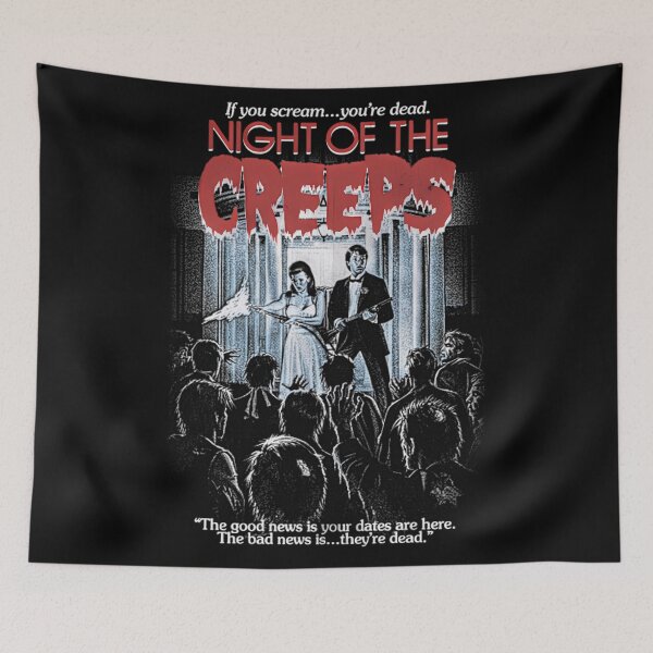 Item preview, 80s Halloween American Horror Thriller Science Movie designed and sold by Cameron-Stonef.