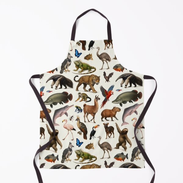 Item preview, Animals of South America Retro Illustration Chart designed and sold by kakarikihill.