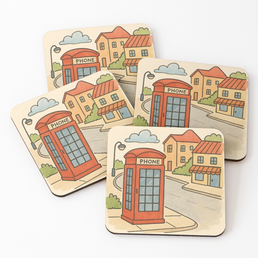 Item preview, Coasters (Set of 4) designed and sold by GraphicsClub.