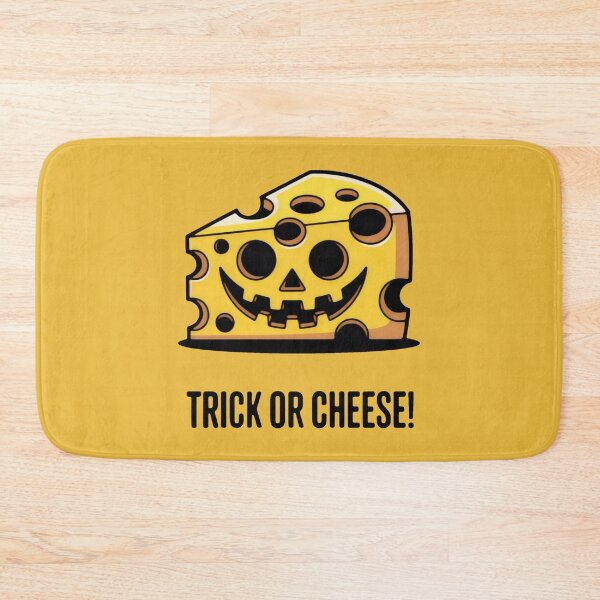 Item preview, Festive Cheese Block Pumpkin Face for Halloween Fun designed and sold by SplashTastic.