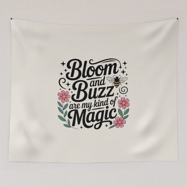 Item preview, Bloom and Buzz Magic – Spring Vibes Design designed and sold by Jollys-ArtShop.
