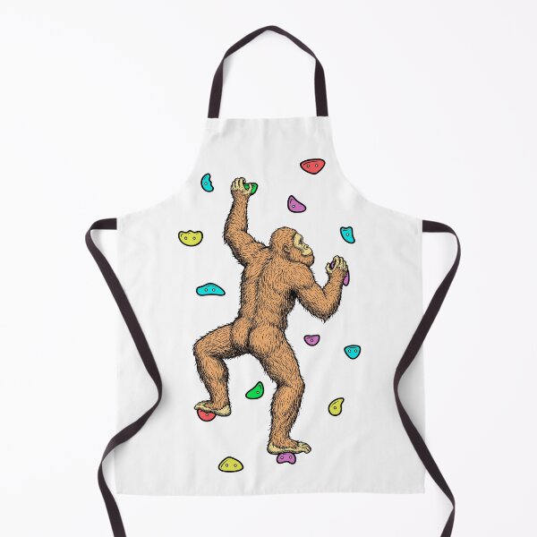 Item preview, Rock Climber Indoor Wall Climbing Bigfoot Funny Climbers designed and sold by GrandeDuc.