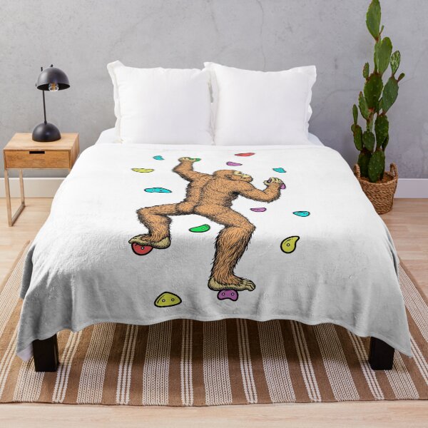Item preview, Rock Climber Indoor Wall Climbing Bigfoot Funny Climbers designed and sold by GrandeDuc.