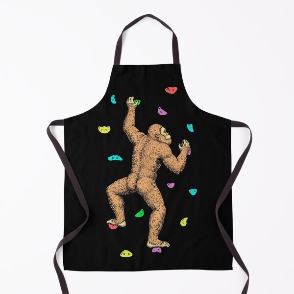 Item preview, Rock Climber Indoor Wall Climbing Bigfoot Funny Climbers designed and sold by GrandeDuc.