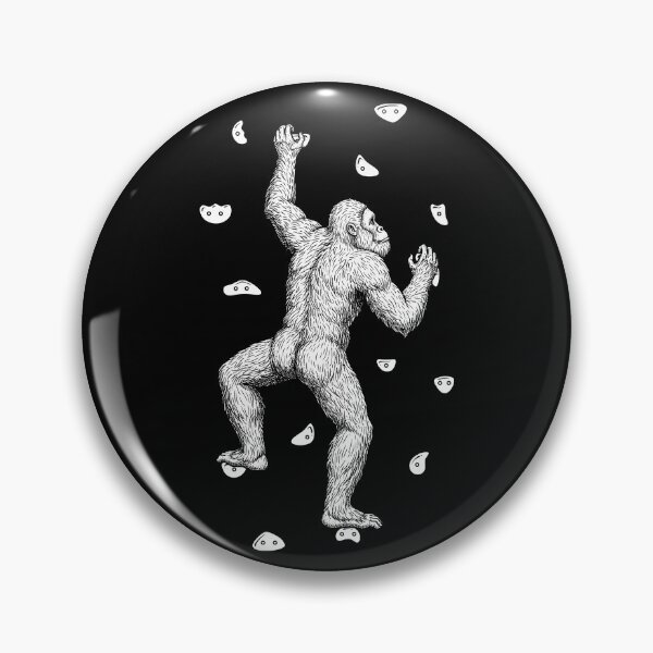 Item preview, Rock Climber Indoor Wall Climbing Bigfoot Funny Climbers designed and sold by GrandeDuc.