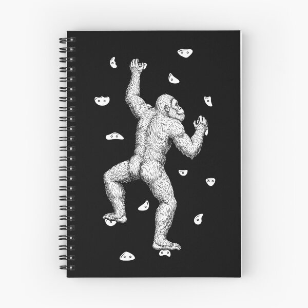 Item preview, Rock Climber Indoor Wall Climbing Bigfoot Funny Climbers designed and sold by GrandeDuc.