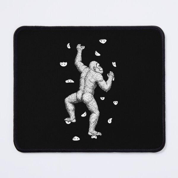 Item preview, Rock Climber Indoor Wall Climbing Bigfoot Funny Climbers designed and sold by GrandeDuc.