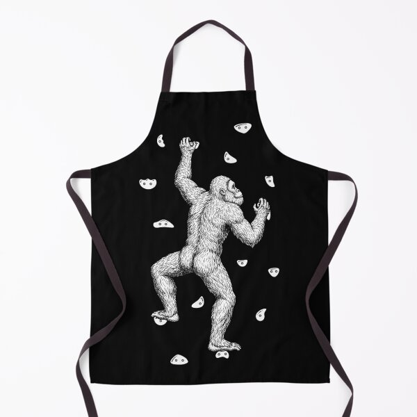 Item preview, Rock Climber Indoor Wall Climbing Bigfoot Funny Climbers designed and sold by GrandeDuc.