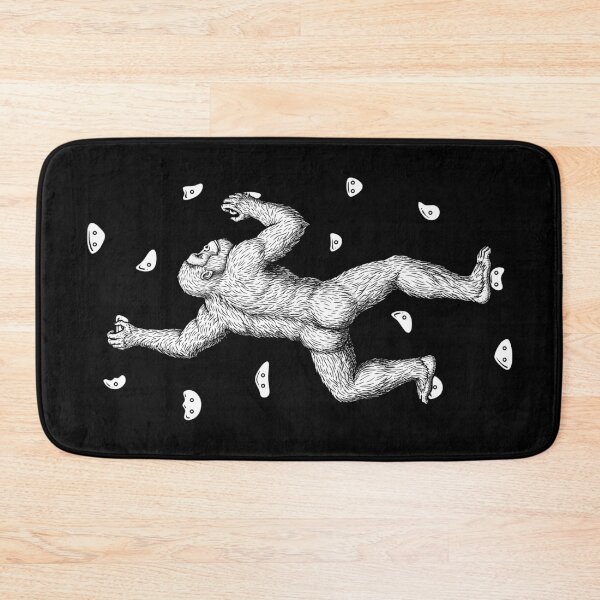 Item preview, Rock Climber Indoor Wall Climbing Bigfoot Funny Climbers designed and sold by GrandeDuc.
