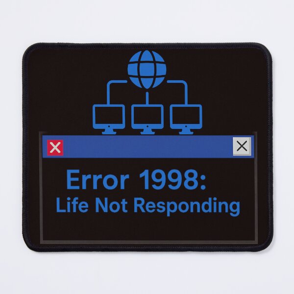 Item preview, Error 1998: Life Not Responding – Windows 95 Retro Minimalist Design designed and sold by Tadeusz1.