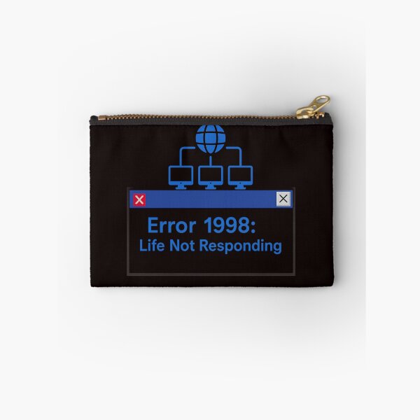 Item preview, Error 1998: Life Not Responding – Windows 95 Retro Minimalist Design designed and sold by Tadeusz1.
