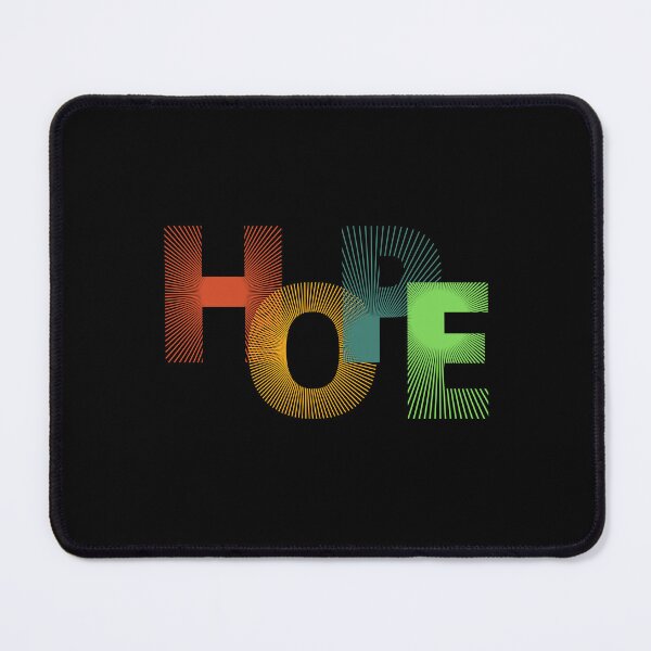 Item preview, Colorful Retro Burst HOPE Typography Inspirational Graphic T-Shirt designed and sold by FestivityFinds.