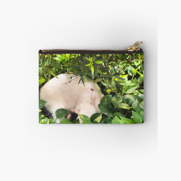 Item preview, Cat in leaves and nature designed and sold by ArtSaicho.