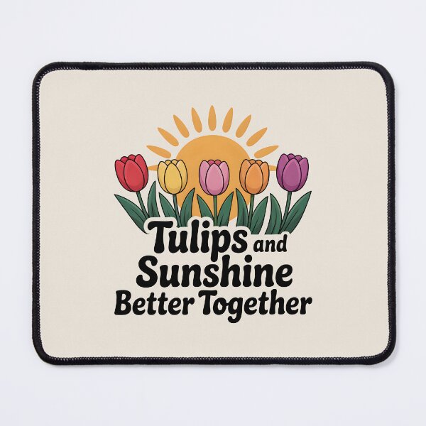 Item preview, Tulips and Sunshine – Spring Vibes Design designed and sold by Jollys-ArtShop.