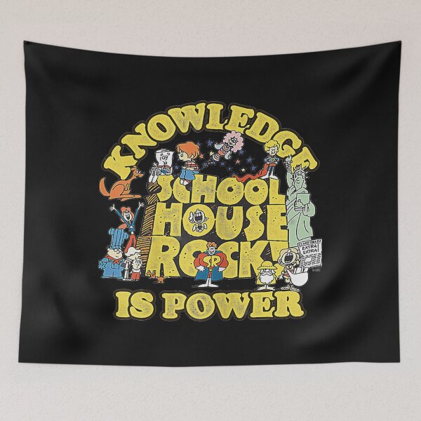 Item preview, Schoolhouse Rock Knowledge Is Power Logo designed and sold by ChristineMCody8.