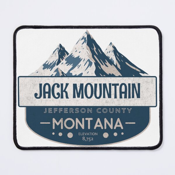Item preview, Jack Mountain, Jefferson County, Montana, Mountain Design designed and sold by Wanderful-roads.