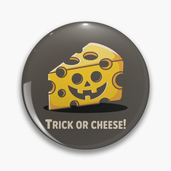 Item preview, Bright Yellow Cheese Slice Shaped into a Grinning Jack-o’-Lantern designed and sold by SplashTastic.