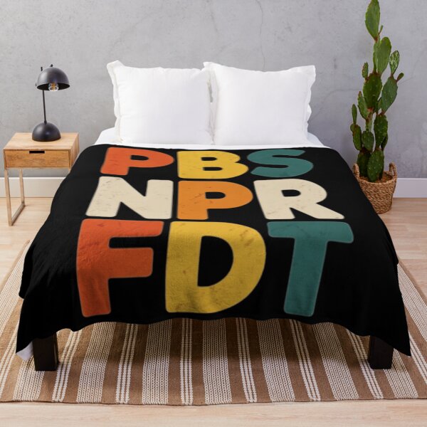 Item preview, PBS, NPR, FDT – Retro Political Statement designed and sold by fmconainl.
