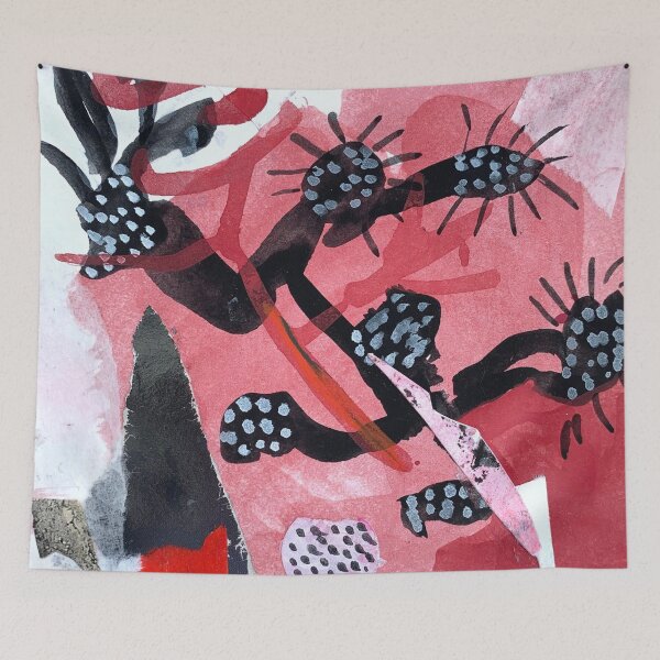 Item preview, Art Print & More: Floral Abstraction – Poetic Miniature Series – 145 Dopur | Annette Kunow designed and sold by KunowArtShop.